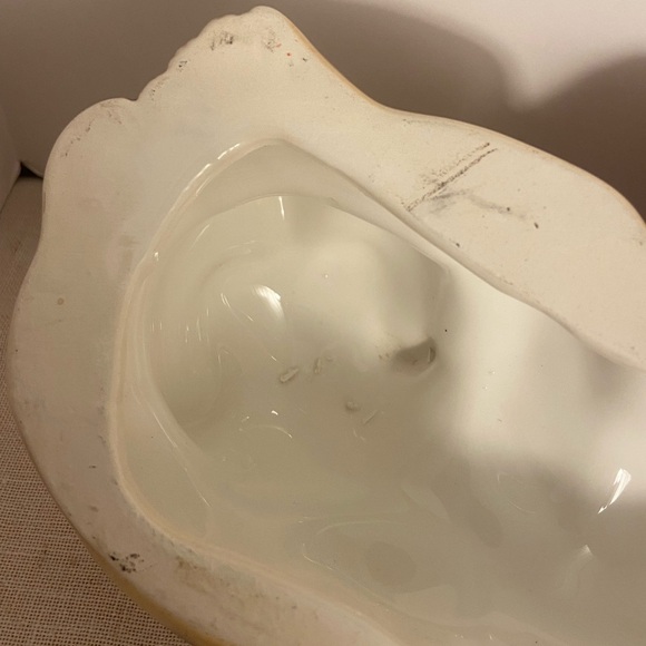 Vintage cat figurine MCM ceramic cheetah cub sculpture made in Italy Italian 60s - Picture 13 of 16